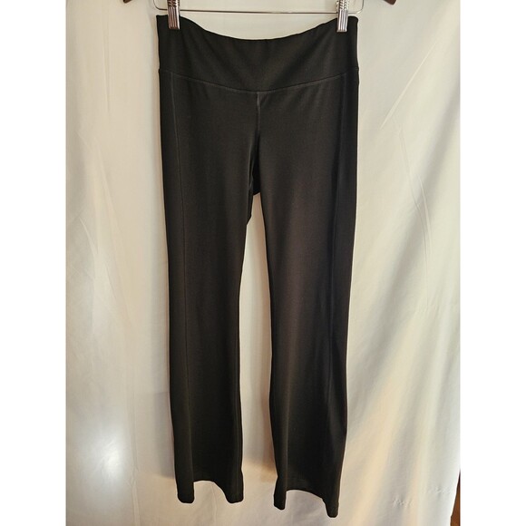 Old Navy Active Black Bootcut Yoga Pants Women’s Size Small Reversible Stretch - Picture 3 of 6